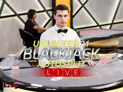 Juego Unlimited Blackjack de Evolution en 1win Ecuador